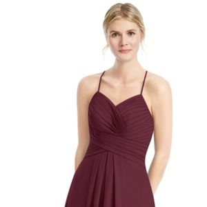 AZAZIE CECILIA Sweetheart Chiffon Dress